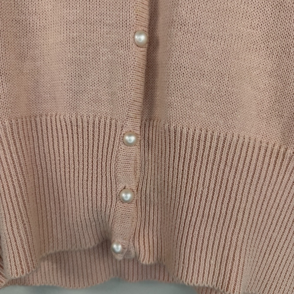 VNG Crazy Horse Women's Med‎ Pearl Bead And Embroidery Embellished Cottagecore - Picture 5 of 7